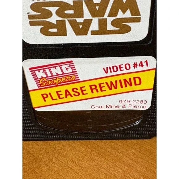 Star Wars Original Trilogy Special Edition VHS (1997) Gold Box Set THX PG Rental - Picture 16 of 16